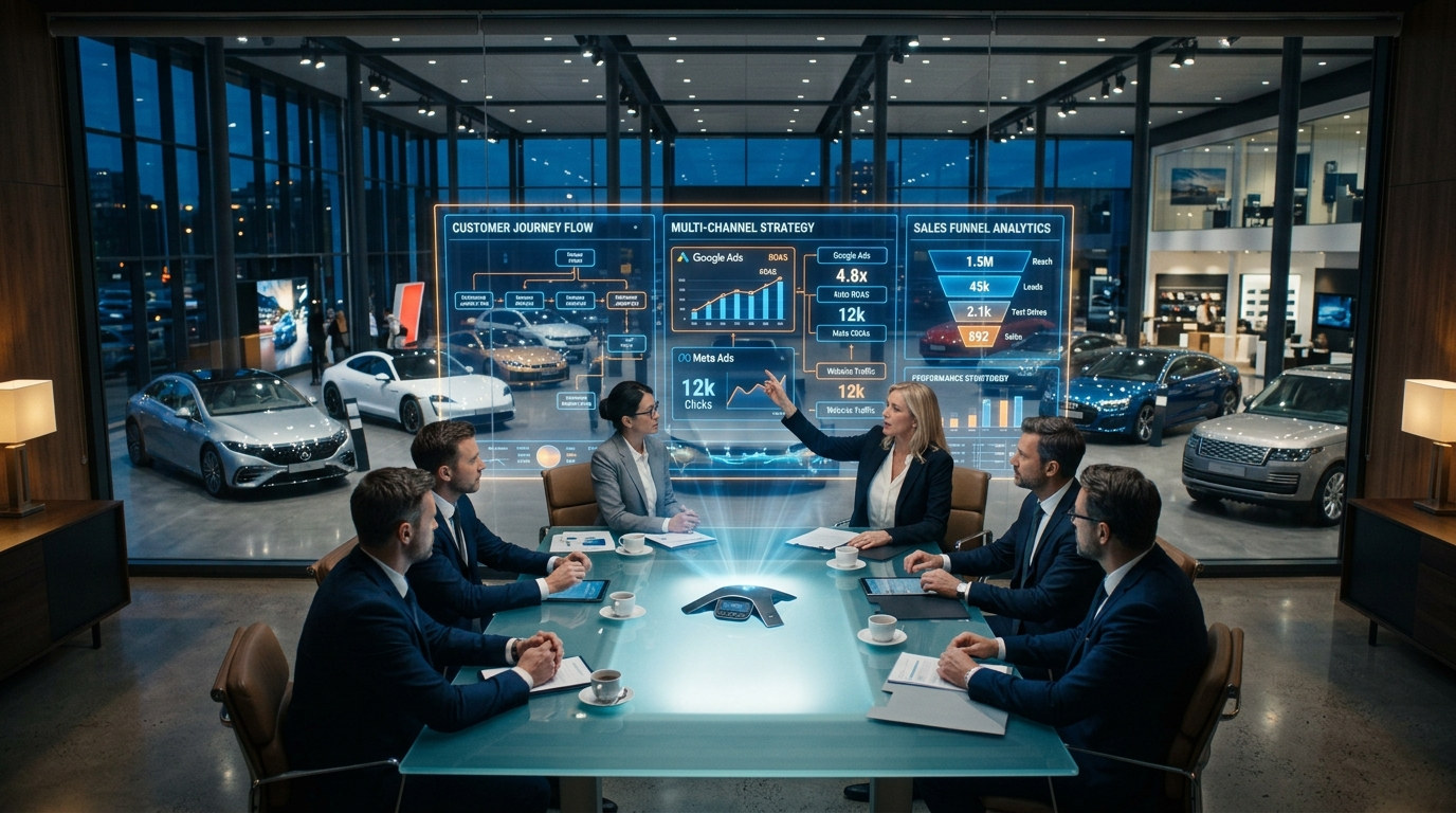 How to Build a Digital Marketing Strategy for a Vehicle Showroom