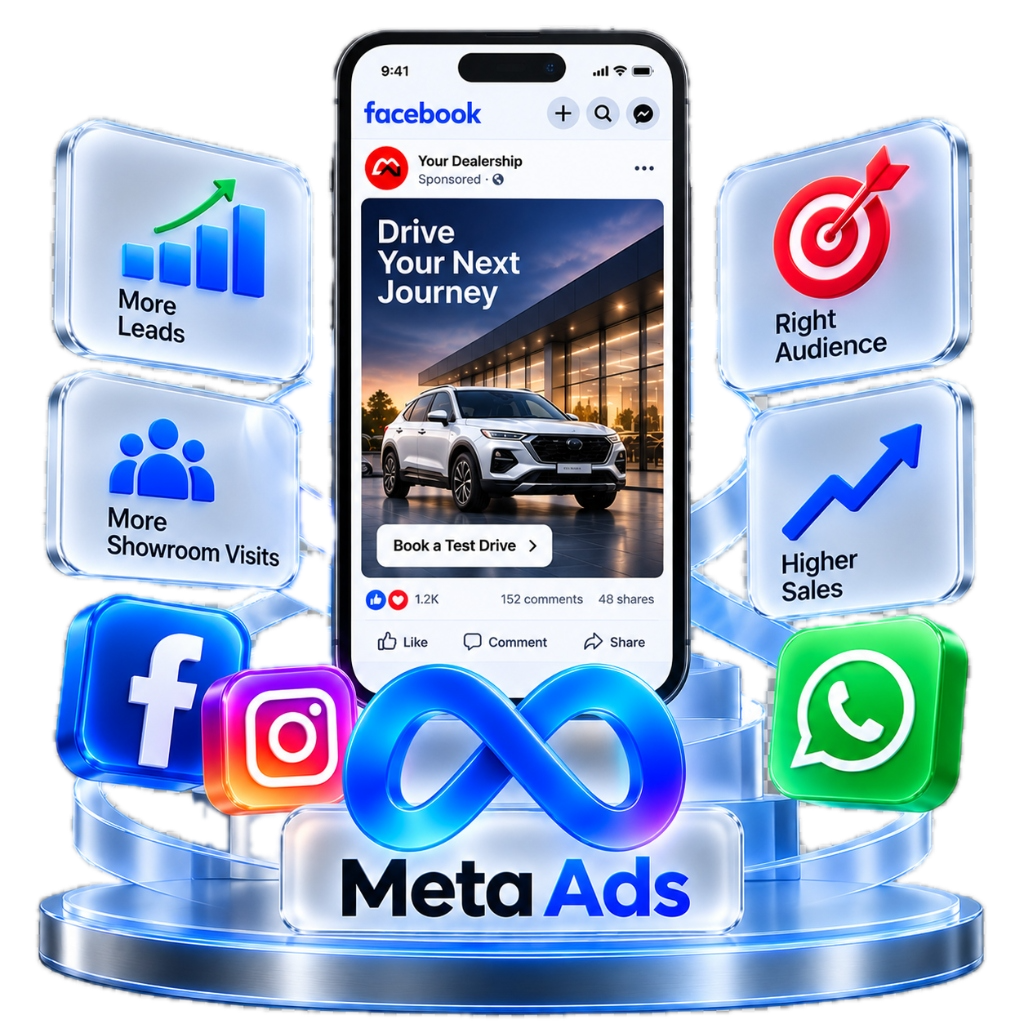 How Meta Ads Help Car Showrooms Generate More Leads