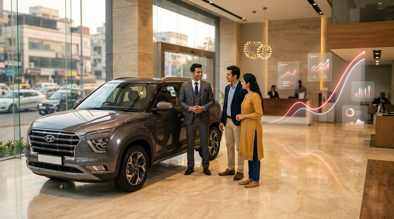 How to grow a vehicle showroom with digital marketing in India
